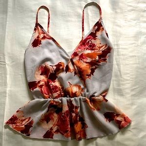 Date Night Floral Tank Top